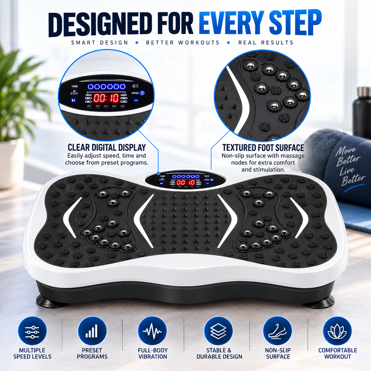Body Vibration Exercise Machine